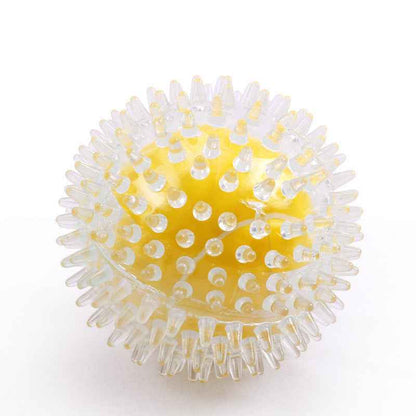 Illuminate Your Playtime with the Glowing Colorful Woven Ball