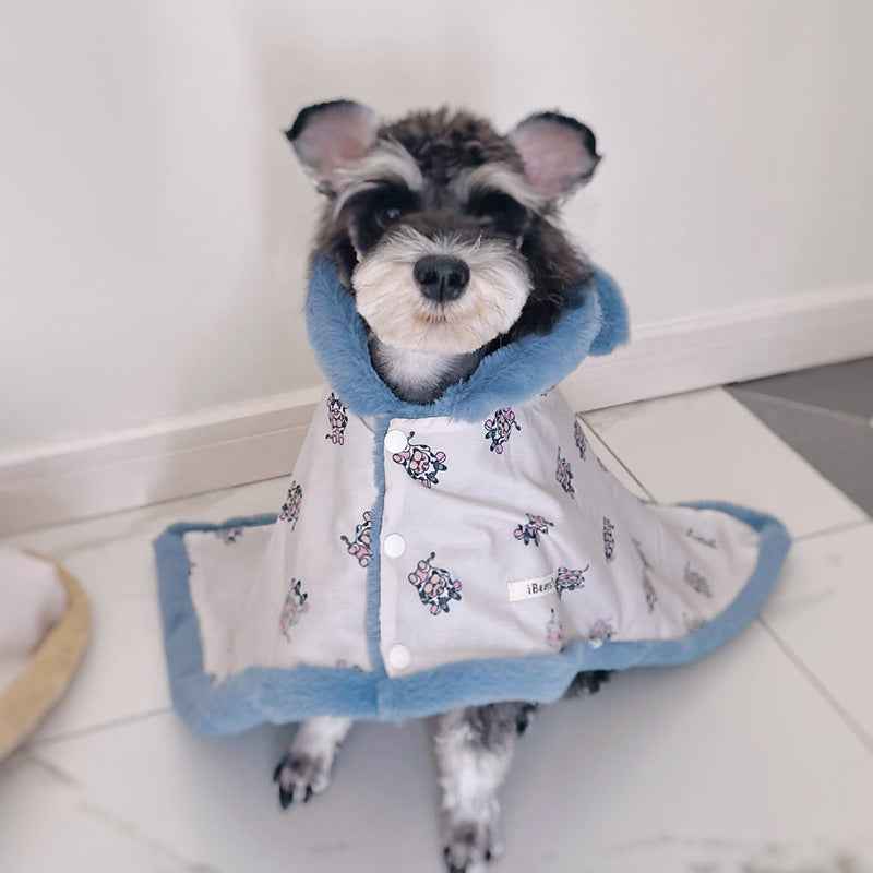 Warm Angora Pet Cloak Blanket: Keep Your Pet Cozy This Autumn and Winter
