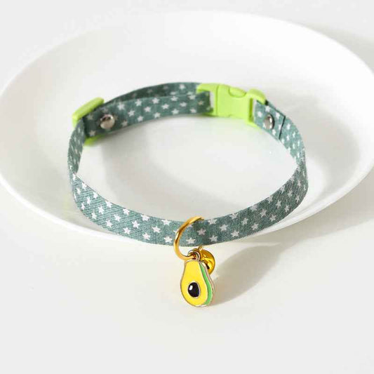 Avocado Pendant Cat and Dog Safety Necklace