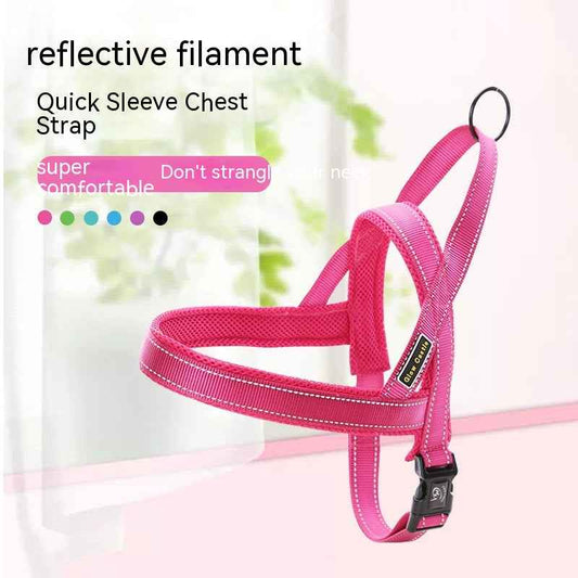 Enhance Safety and Style with Our Reflective Pet Chest Strap