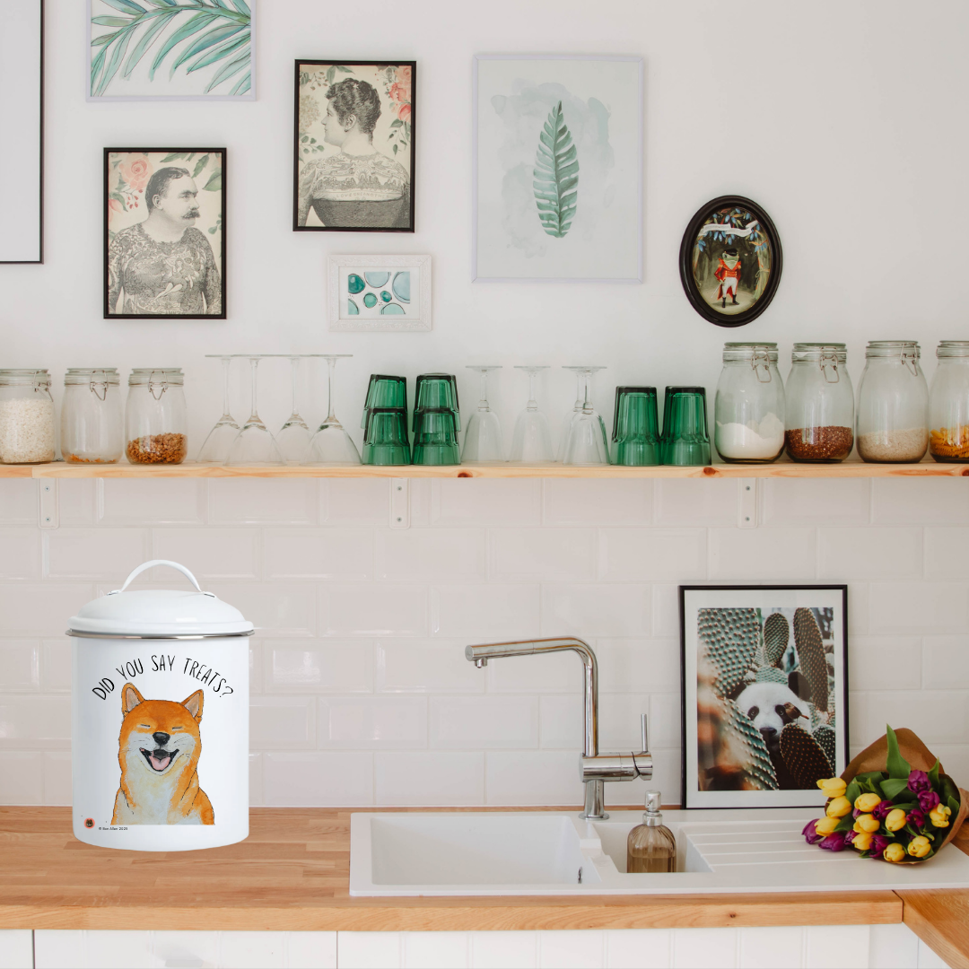 Shiba Inu Treat Jar – Elevate Your Snack Game with Style