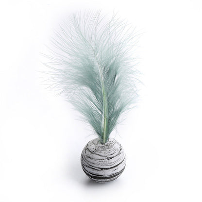Cat-related Products Feather EVA Material Lightweight Foam Ball Throwing Toy
