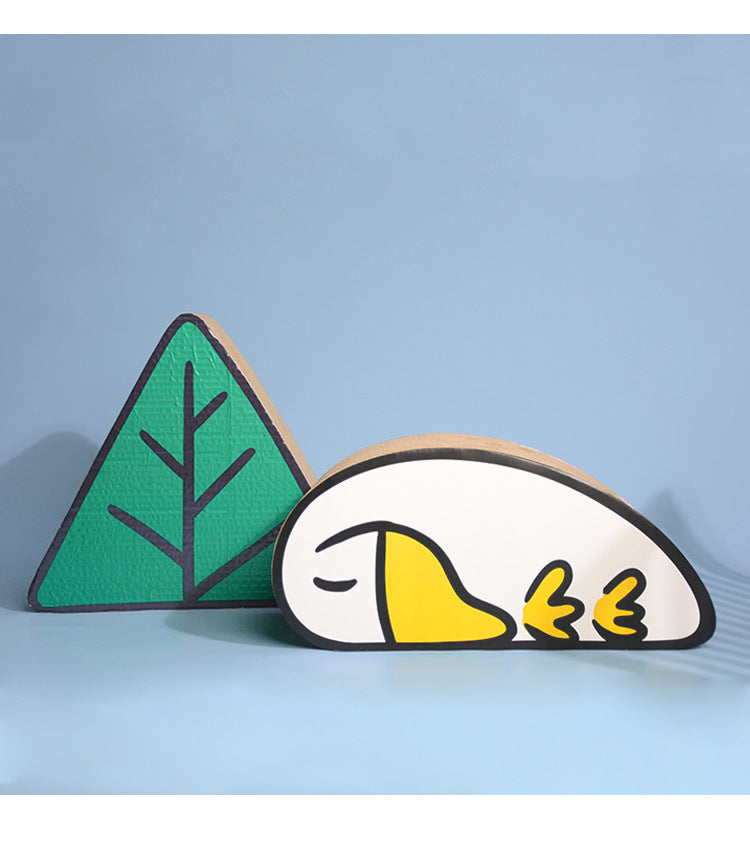 Cute Little Animal Scratching Board: The Perfect Paradise for Your Furry Friend