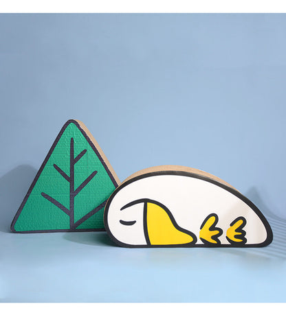 Cute Little Animal Scratching Board: The Perfect Paradise for Your Furry Friend
