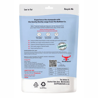 Natural Chicken Dental Treats for Dogs - Gently Dently 175g