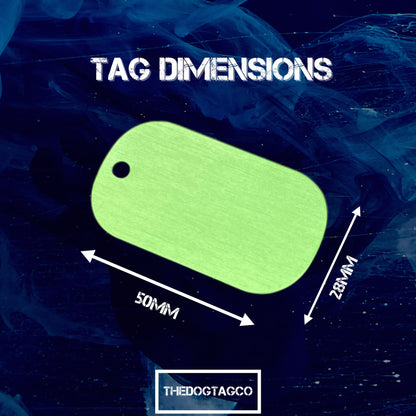 Personalized Army Dog Tags – Durable, Stylish & Unique ID Tags for Your Loved Ones