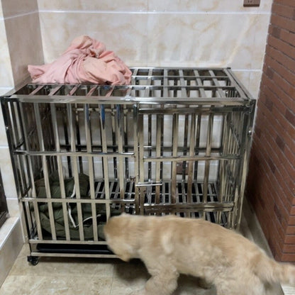 Heavy Duty Stainless Steel Dog Kennel Crate