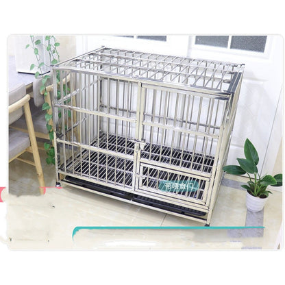 Heavy Duty Stainless Steel Dog Kennel Crate