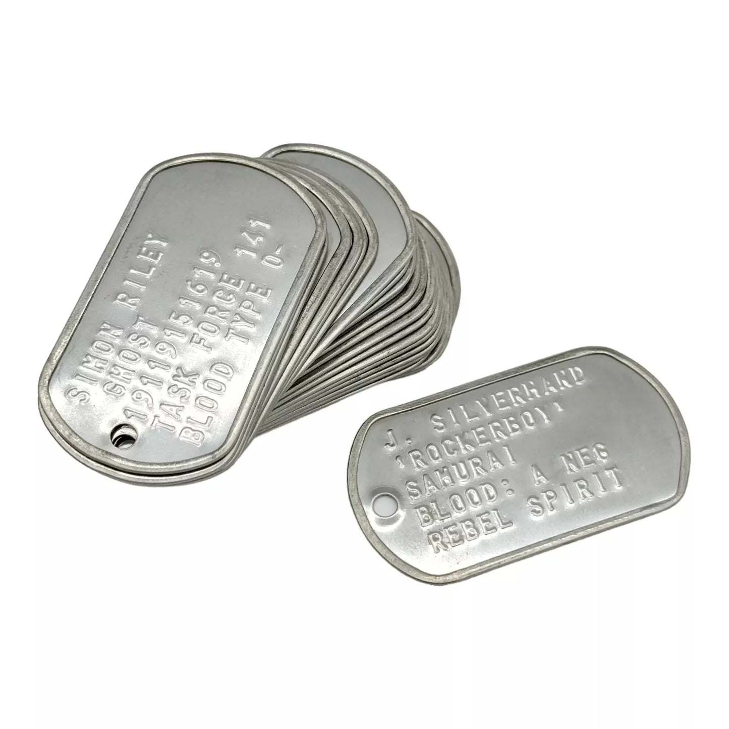 Unique Misprinted Dog Tag - One-of-a-Kind US Spec Tag for Individual Style