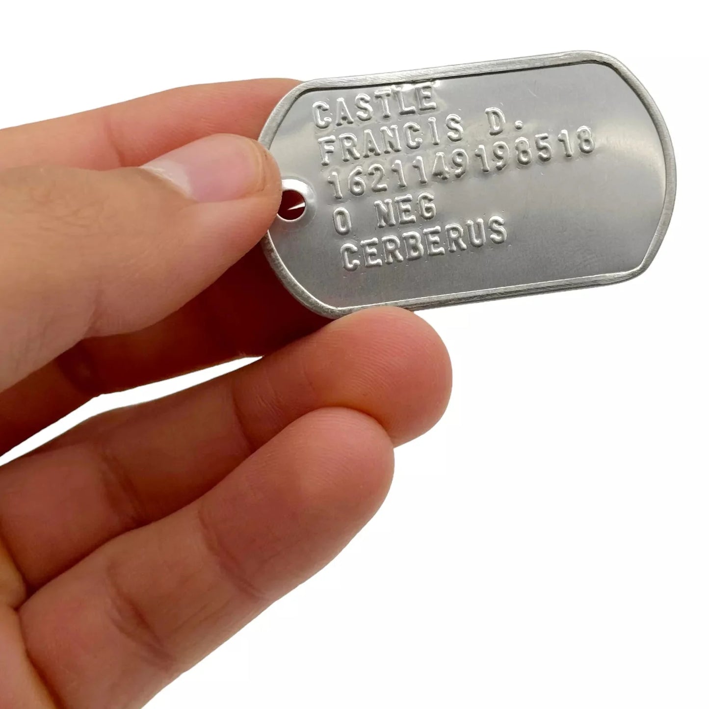 Unique Misprinted Dog Tag - One-of-a-Kind US Spec Tag for Individual Style