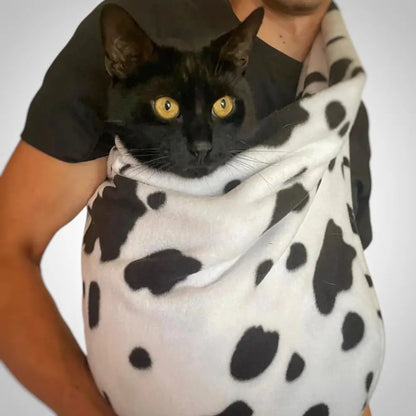 Cozy Fleece Dog Sling Carrier - Comfortably Carry Your Small Pup Anywhere